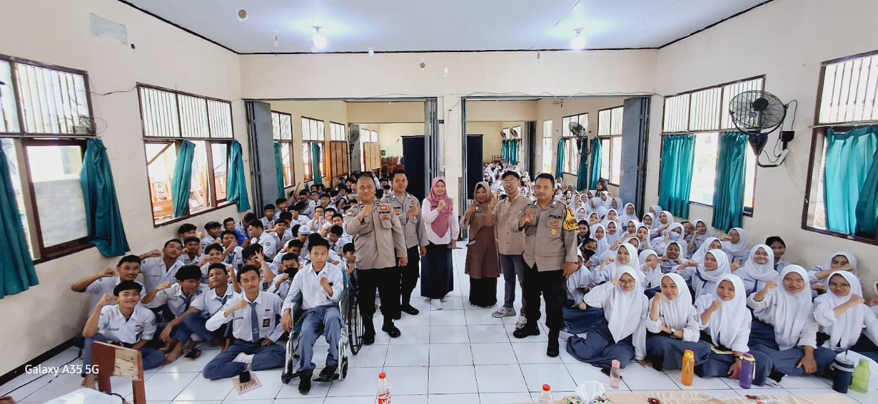 Polres Metro Bekasi Gelar Program Mahasiswa Mengajar Di SMA Negeri 2 Tambun Utara